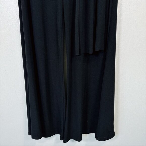 Frank Lyman Palazzo Wide Leg Ruched Drape Pant, size 10 - Picture 5 of 14